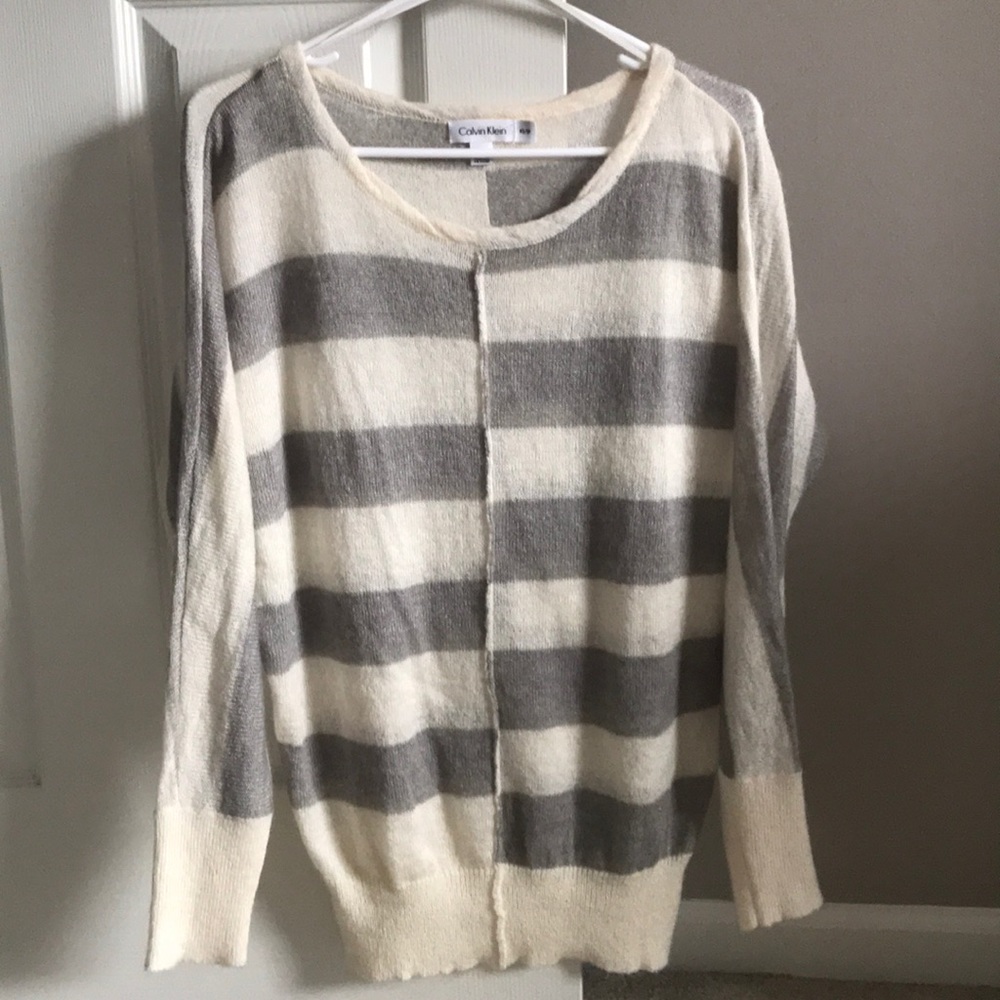 Calvin Klein striped sweater